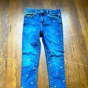 Gap jeans with embroidered stars